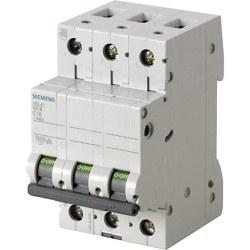 10A-3 Phase-5sl Miniature Circuit Breaker Automatic Switched Fuse; 10ka; Type C;-5SL4310-7 - 1