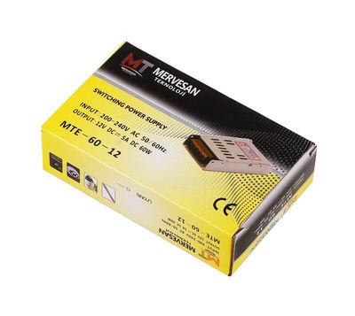 12V 5A 60w MervesanAC-DC Adaptör - 2