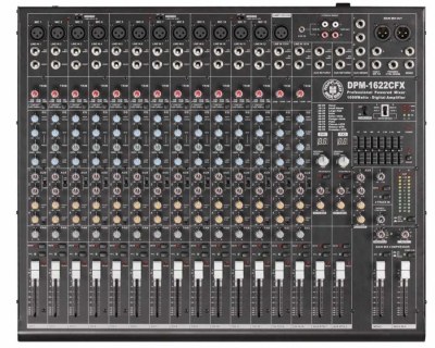 16 Kanal Efektli Power Mixer - 1