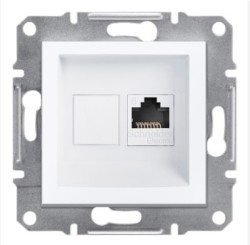 Schneider-Asfora 1*Rj45cat6-Utp Çerçevesiz/Eph4770121 - Schneider Electric