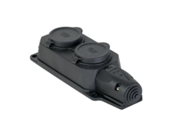 Mete Enerji 1x16a 2'li Grup Priz Eğik/ 404005 - Mete Enerji