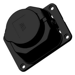 Mete Enerji 1x16a Duvar Prizi-404012 - Mete Enerji