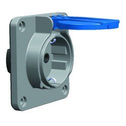 Mete Enerji 1x16a Makine Prizi Yan Girişli Gri-40402005 - Mete Enerji