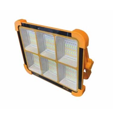 200W Güneş Enerjili Solar LED Projektör – Taşınabilir Işık ve Adal Pano - 1