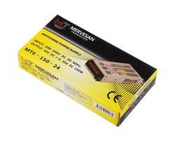 24V 6.25A 150W Metal Kasalı Mervesan AC-DC Adaptör - 2