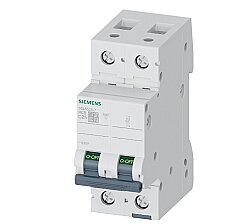 25A 1 Faz Nötr 70 Mm Anahtarlı Otomatik Sigorta 6ka C Tipi Yavaş Karakterli - Siemens