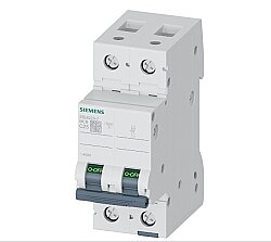 25A 2 Fazlı 70 Mm Anahtarlı Otomatik Sigorta 6ka C Tipi Yavaş Karakterli - Siemens