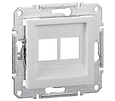 Schneider-Asfora 2*Rj45 Konnektörsüz Çerçevesiz/Eph4470521 - 1