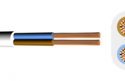 2x0.75Mm2 H05vv-F 300-500vBeyaz - Öznur-Borsan