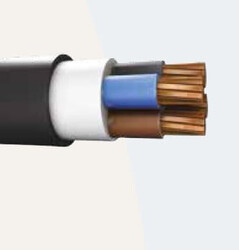 2x6 Mm2 Nyy-U 0,6-1kv Siyah - Öznur-Borsan