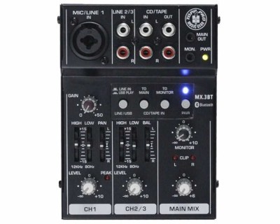 3 Kanal USB-Bluetooth DeckMixer - 1