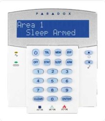 32 Zon Kablolu Lcd İkon Keypad - Paradox
