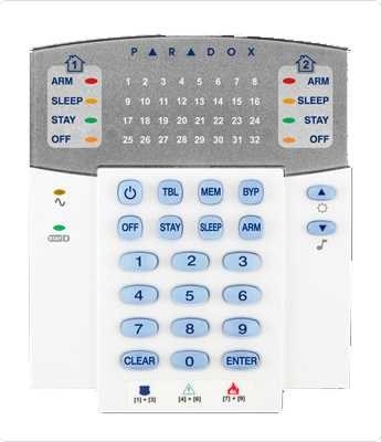 32 Zon Kablolu Led Keypad - 1