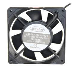 3faz 120x120x25 mm AC Fan 220V 0,08A Panel Tipi Soğutma Fanı - 3faz