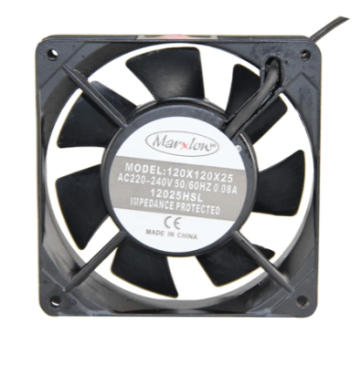 3faz 120x120x25 mm AC Fan 220V 0,08A Panel Tipi Soğutma Fanı - 1