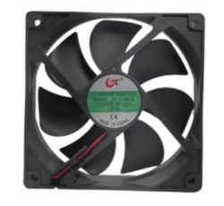 3faz 120x120x25 mm DC Fan 12V 0,45 A Yüksek Performans Kompakt Soğutma Fanı - 3faz