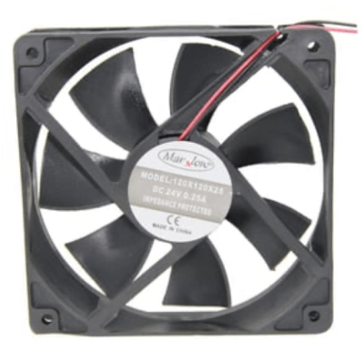 3faz 120x120x25 mm DC Fan 24V 0,25A Kompakt Soğutma Fanı - 1