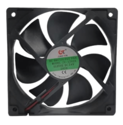 3faz 120x120x25 mm DC Fan 24V 0,45A JIAO YIN Yüksek Performans Soğutma Fanı - 3faz