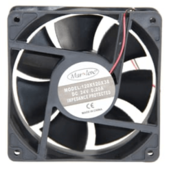 3faz 120x120x38 mm DC Fan 24V 0,20A Yüksek Performans Soğutma Fanı - 3faz