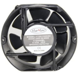 3faz 172x150x50 mm AC Fan 220V 0,29A Yüksek Hava Debili Endüstriyel Soğutma Fanı - 3faz