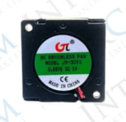 3faz 30x30x10 mm DC Fan 5V 0,10A Salyangoz Tipi Mikro Soğutma Fanı - 3faz
