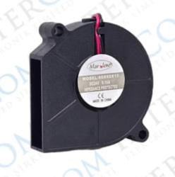 3faz 60x60x15 mm 24V Salyangoz Fan Mikro Soğutma Fanı 0,10A Kompakt Blower Fan - 3faz