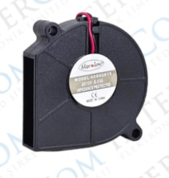 3faz 60x60x15 mm Salyangoz Fan 12V 0,13A Mikro Blower Soğutma Fanı - 3faz