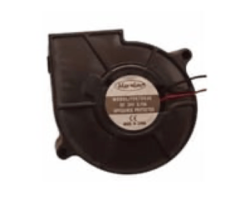 3faz 75x75x30 mm 24V Salyangoz Fan Mikro Soğutma Fanı 0,12A Kompakt Blower Fan - 3faz