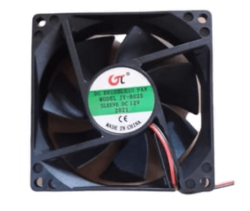 3faz 80x80x25 mm DC Fan 12V 0,15A (0,15 AMP) Yüksek Performans JIAO YIN Serisi Kompakt Soğutma Fanı - 3faz
