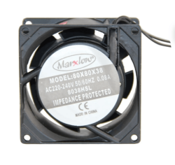 3faz 80x80x38 mm AC Fan 220V 0,08A Endüstriyel Soğutma Fanı - 3faz