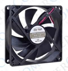 3faz 92x92x25 mm DC Fan 24V 0,35A Kompakt Soğutma Fanı - 3faz