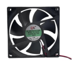 3faz 92x92x25 mm DC Fan 24V 0,45A Yüksek Performans Kompakt Soğutma Fanı - 3faz