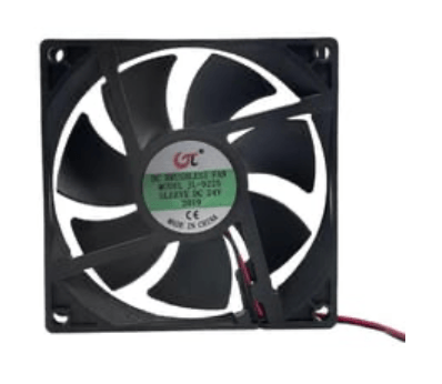 3faz 92x92x25 mm DC Fan 24V 0,45A Yüksek Performans Kompakt Soğutma Fanı - 1