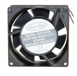 3faz 92x92x38 mm AC Fan 220V 0,07A Endüstriyel Soğutma Fanı - 3faz