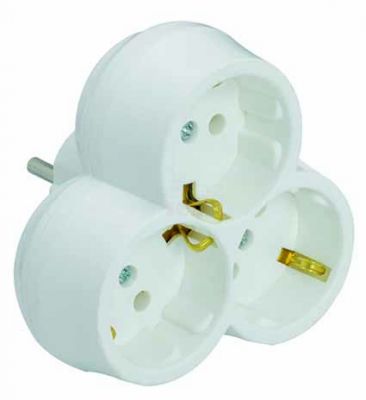 Far/3’lü Fiş Priz Papatya 19310027 - 1