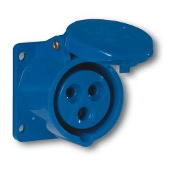 Mete Enerji 3x16a Ip44 Makıne Prızı-Düz-Vidalı Bağlantı-406502v - Mete Enerji