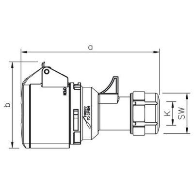 Mete Enerji 3x16a Ip44 Uzatma Prızı-406401 - 2