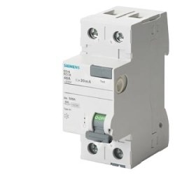Siemens-4x63A 30 mA Residual Current Circuit Relay - 1