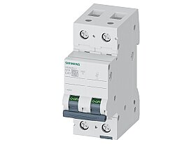 40A 2 Fazlı 70 Mm Anahtarlı Otomatik Sigorta 6ka C Tipi Yavaş Karakterli - Siemens