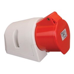 Mete Enerji 5x16a Ip44 Duvar Prizi Eğik Gövdeli Vidalı Bağlantı-406607v - Mete Enerji