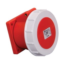 Mete Enerji 5x16a Ip67 Makıne Prızı-Düz-Vidalı Bağlantı-406512v - Mete Enerji