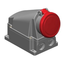 Mete Enerji 5x63a Ip44 Duvar Prızı-Eğik Gövdelı-406623 - Mete Enerji