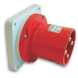 Mete Enerji 5x63a Ip44 Makine Fişi-Düz-406233 - Mete Enerji