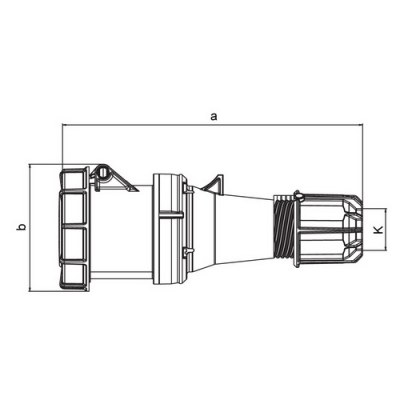 Mete Enerji 5x63a Ip67 Uzatma Prızı-406418 - 2