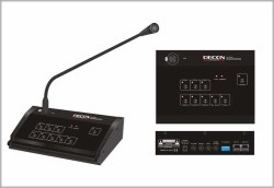 6 Bölge Condenser Anons Mikrofonu Konsolu - Decon