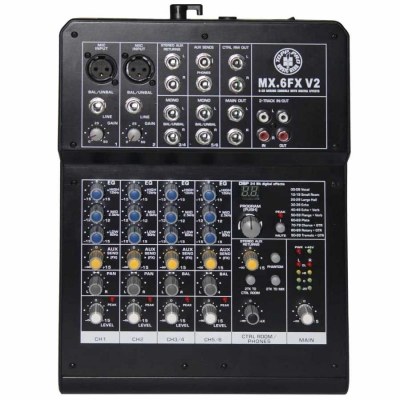 6 Kanal Efektli DeckMixer - 1