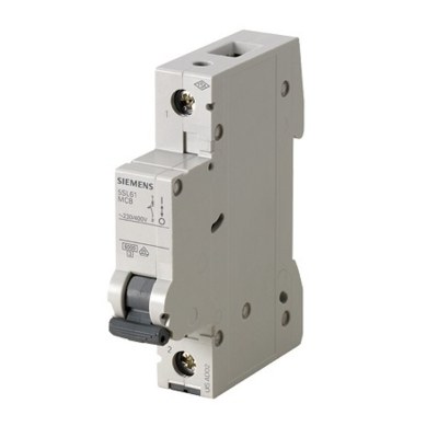 6A; 1-Phase; 5SL Classic Switched Auto Slow Character Fuse;6kA; TYPE B; -5SL6106-7YA - 1