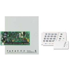 8 Zone. 1 Pgm. 2 Kısım Kontrol Paneli-K636 Led keypad - Paradox