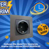 Süper İndirim %75 Daha Uygun