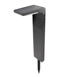 ACK 10W Solar PC LED 3000K Bahçe Armatürü -AG60-03801- - ACK